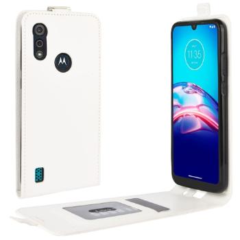 Vyklápacie puzdro Motorola Moto E6s biele