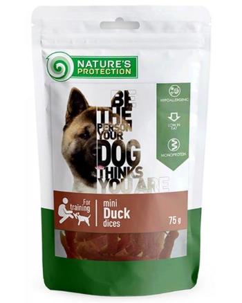 Natures Protection Pamlsok Natures P Lifestyle dog duck dices with sesame 12 x 75 g