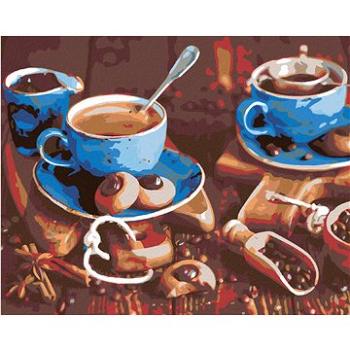Maľovanie podľa čísel – Modré šálky kávy I. (HRAmal00012nad)
