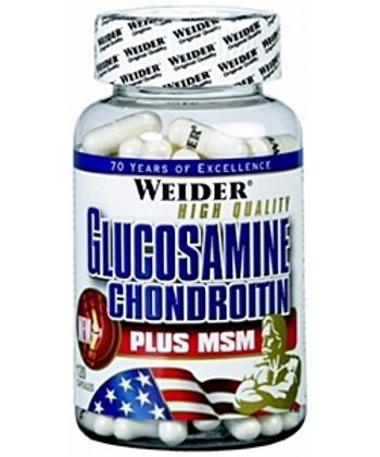 WEIDER Glukozamín Chondroitín + MSM kĺbová výživa 120 tabliet