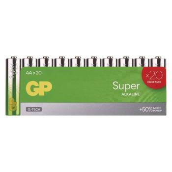 GP ALKALICKA BATERIA SUPER LR6 (AA)