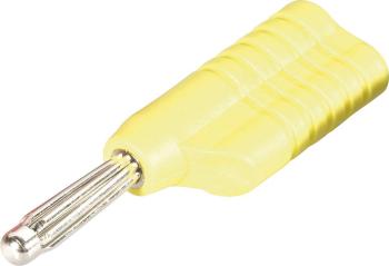 Schnepp S 4041 L ge banánový konektor zástrčka, rovná Ø pin: 4 mm žltá 1 ks