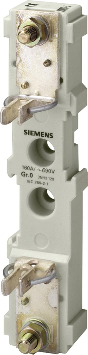 Siemens 3NH3120 držiak NH poiskty   Veľkosť poistky = 0  160 A  690 V 3 ks
