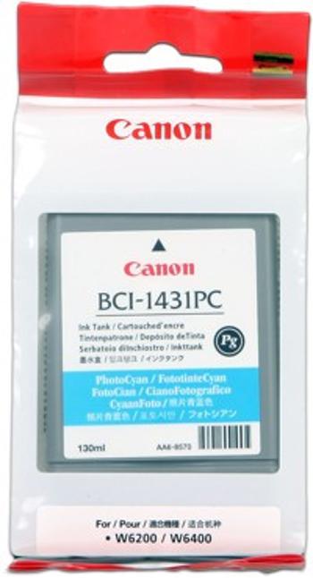 Canon BCI-1431PC foto azúrová (photo cyan) originálna cartridge