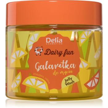 Delia Cosmetics Dairy Fun sprchové želé Lemon 350 g