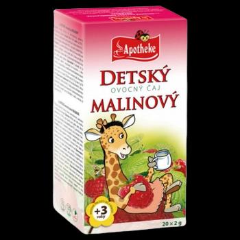 Apotheke Detský ovocný čaj malinový, 20 x 2 g