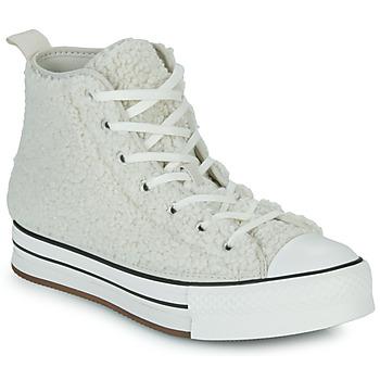 Converse  Členkové tenisky Chuck Taylor All Star Eva Lift Platform Sherpa Hi  Biela