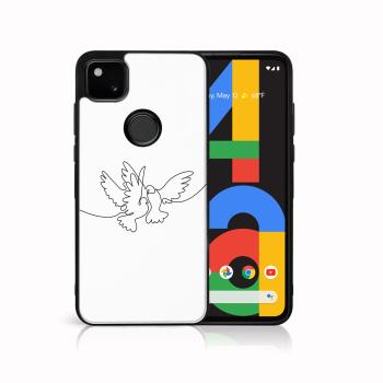 MY ART Silikónový kryt Google Pixel 4a DOVE (031)