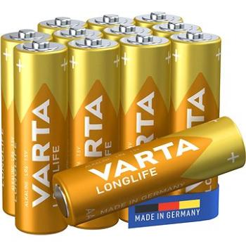 VARTA alkalická batéria Longlife AA 12 ks (4106301112)