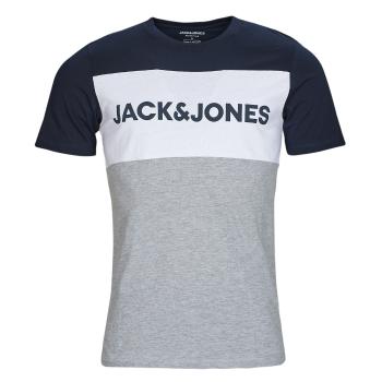 Jack & Jones  JJELOGO BLOCKING TEE  Tričká s krátkym rukávom Viacfarebná