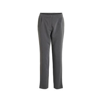 Vila  Piper Pants - Dark Grey Melange  Nohavice Šedá