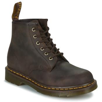 Dr. Martens  101 Crazy Horse  Polokozačky Hnedá