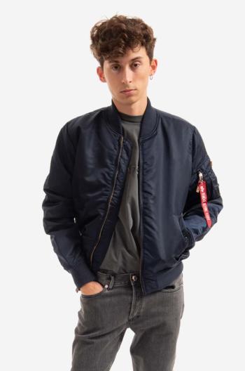 Bunda Alpha Industries Alpha Industries MA-1 VF 59 191118 07 pánska, tmavomodrá farba, prechodná