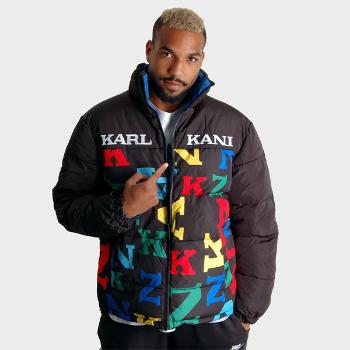 Obojstranná Zimná bunda Karl Kani Retro Block Reversible Logo Puffer Jacket multicolor - L