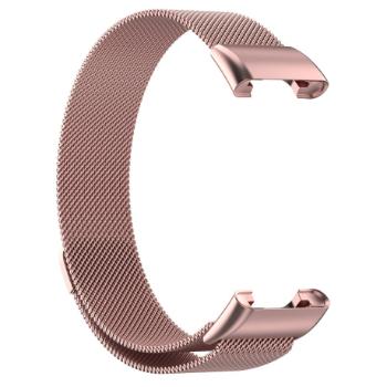 BStrap Milanese remienok na Xiaomi Mi Band 7 Pro, rose gold