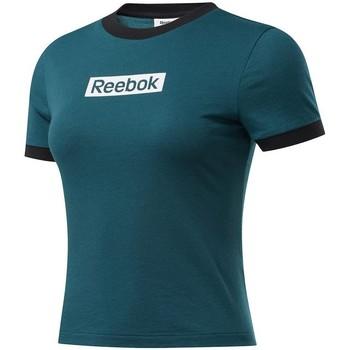 Reebok Sport  Tričká s krátkym rukávom Training Essentials Linear Logo  Zelená