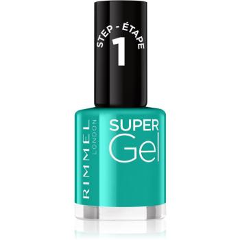 Rimmel Super Gel gélový lak na nechty bez použitia UV/LED lampy odtieň 098 Never Blue With You 12 ml