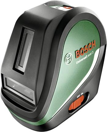 Bosch Home and Garden UniversalLevel 3 + TP320 krížový laser  vr. tašky, samonivelačná Dosah (max.): 10 m