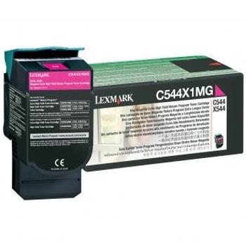 Lexmark C544X1MG purpurový (magenta) originálny toner