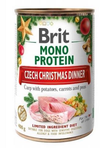 Brit Mono Protein Vianočná večera 400g konzerva