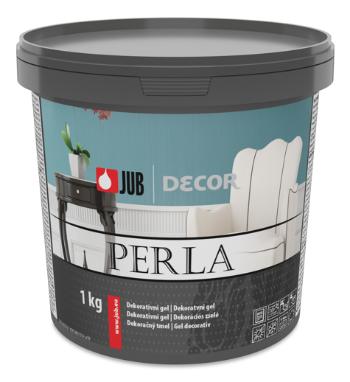 JUB DECOR Perla - dekoratívny gél 1 kg strieborný