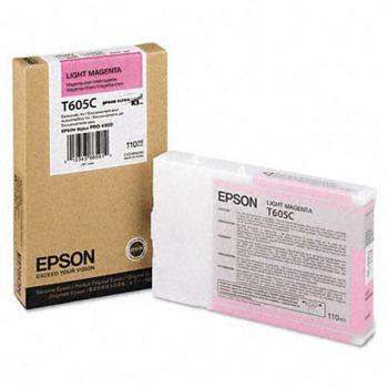 Epson T605C svetlo purpurová (light magenta) originálna cartridge