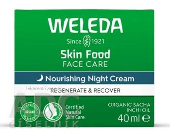 WELEDA Skin Food Nourishing Night Cream nočný pleťový krém 1x40 ml