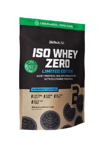 BiotechUSA Iso Whey Zero Black biscuit 500 g