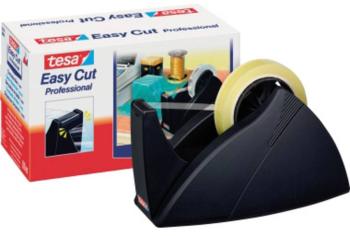 tesa ručný odvíjač na lepiacu pásku Easy Cut® Professional čierna Šírka role (max.): 25 mm