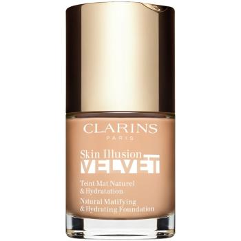 Clarins Skin Illusion Velvet tekutý mejkap s matným finišom s vyživujúcim účinkom odtieň 102.5C 30 ml
