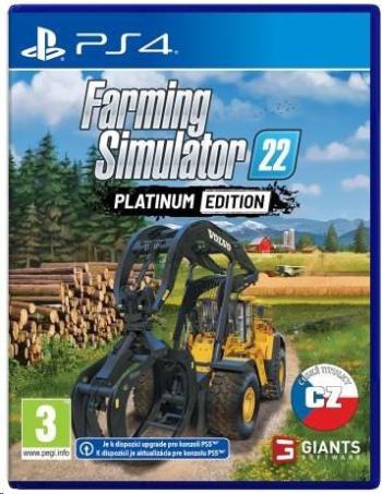 PS4 hra Farming Simulator 22: Platinum Edition