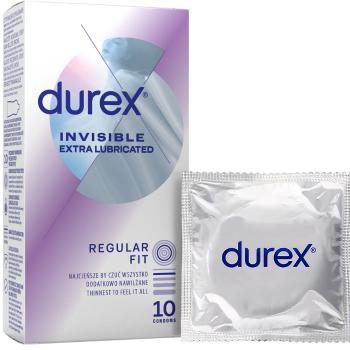 DUREX Invisible extra lubrikované kondómy 10 ks