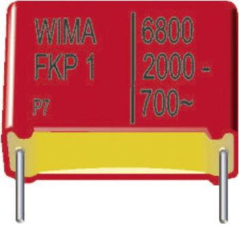 Wima FKP1R012204B00KSSD 1 ks fóliový FKP kondenzátor radiálne vývody  2200 pF 1250 V/DC 10 % 15 mm (d x š x v) 18 x 5 x