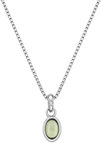 Hot Diamonds Strieborný náhrdelník pre narodené v auguste Birthstone DP761