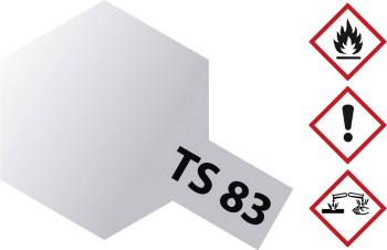 Tamiya akrylová farba kovová strieborná TS-83 nádoba so sprejom 100 ml