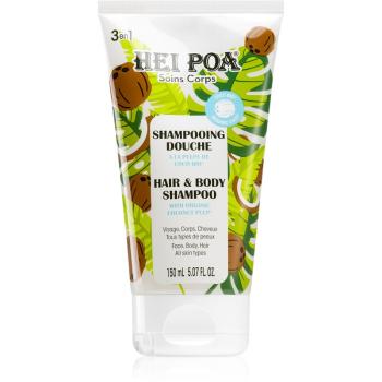 Hei Poa Organic Coconut Oil šampón s kokosovým olejom na telo a vlasy 150 ml