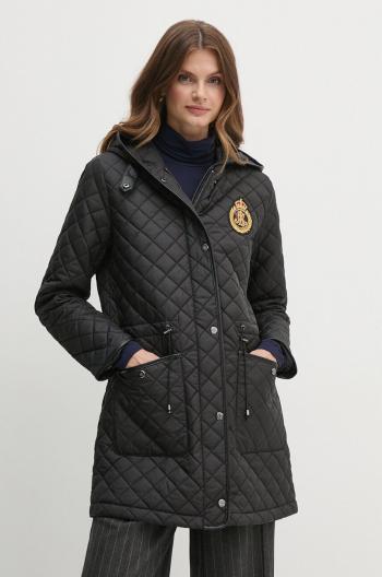 Bunda parka Lauren Ralph Lauren dámska, čierna farba, prechodná, 297951264