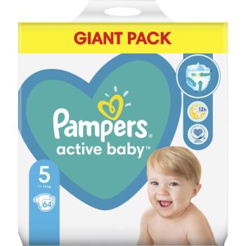 Pampers Active Baby Size 5 jednorazové plienky 11-16 kg 64 ks