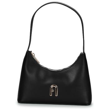 Furla  FURLA DIAMANTE MINI SHOULDER BAG  Tašky cez rameno Čierna