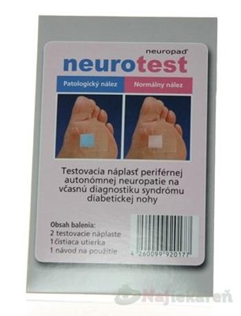 Neurotest - emp (diagnostický test diabet. polyneuropatie) 2 ks
