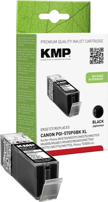 KMP Ink náhradný Canon PGI-570 XL kompatibilná  čierna C107BPIX 1567,0001