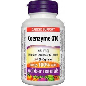 Webber Naturals Koenzým Q10 60 mg 60 kapsúl