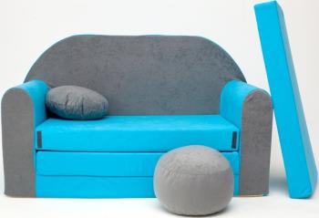 Ourbaby 1276 Sofa gray-blue