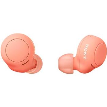 Sony True Wireless WF-C500, oranžovo-červené (WFC500D.CE7)