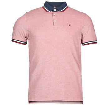 Jack & Jones  Polokošele s krátkym rukávom JJEPAULOS  Červená