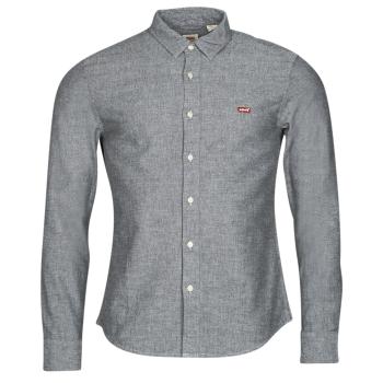 Levis  LS BATTERY HM SHIRT SLIM  Košele s dlhým rukávom Čierna