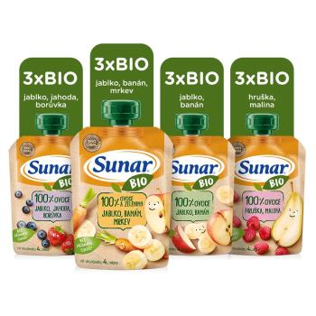 SUNAR BIO Kapsička mix príchutí 12x100 g