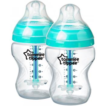 Tommee Tippee C2N Closer to Nature Advanced dojčenská fľaša DUOBALENIE anti-colic 0m+ 2x260 ml