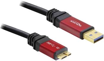 Delock #####USB-Kabel #####USB 3.2 Gen1 (USB 3.0 / USB 3.1 Gen1) #####USB-A Stecker, #####USB-Micro-B 3.0 Stecker  2.00