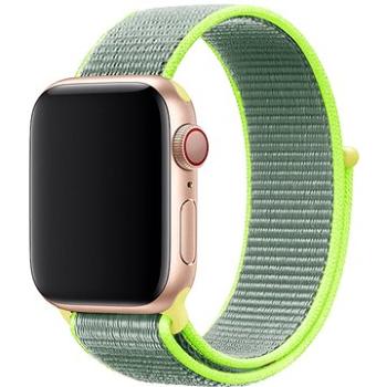 Eternico Airy na Apple Watch 38 mm/40 mm/41 mm  Green Gray and Green edge (AET-AWAY-GrGrG-38)